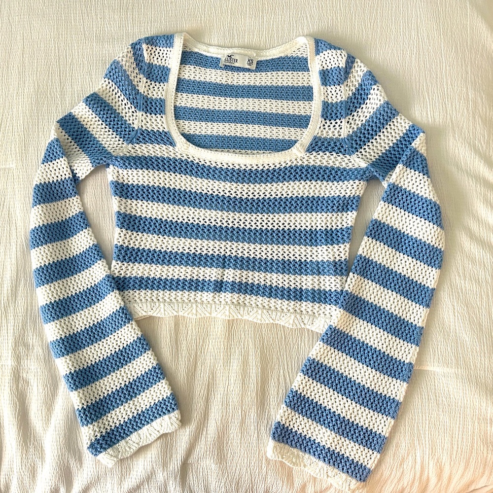 Hollister crop sweater